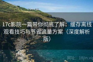 17c影院一篇带你彻底了解：缓存离线观看技巧与节省流量方案（深度解析版）