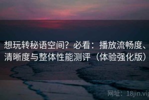 想玩转秘语空间？必看：播放流畅度、清晰度与整体性能测评（体验强化版）