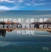 想玩转樱花动漫？必看：备用线路合集与稳定访问方案推荐，樱花动漫是什么网址