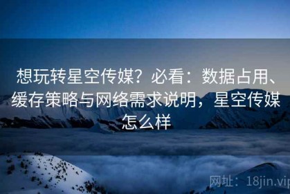 想玩转星空传媒？必看：数据占用、缓存策略与网络需求说明，星空传媒怎么样