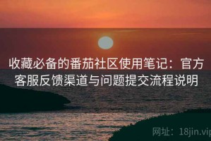 收藏必备的番茄社区使用笔记：官方客服反馈渠道与问题提交流程说明
