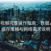 爱液视频完整操作指南：数据占用、缓存策略与网络需求说明