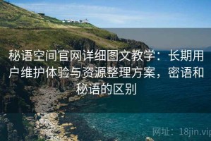 秘语空间官网详细图文教学：长期用户维护体验与资源整理方案，密语和秘语的区别