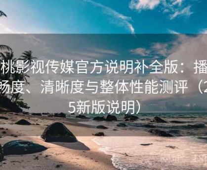 樱桃影视传媒官方说明补全版：播放流畅度、清晰度与整体性能测评（2025新版说明）
