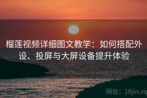 榴莲视频详细图文教学：如何搭配外设、投屏与大屏设备提升体验