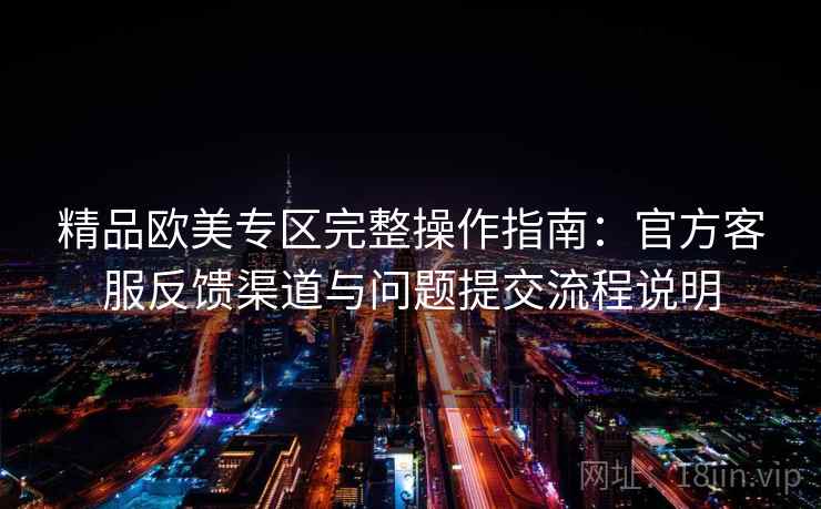 精品欧美专区完整操作指南：官方客服反馈渠道与问题提交流程说明