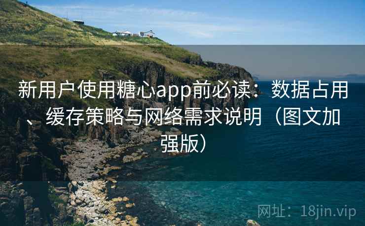 新用户使用糖心app前必读：数据占用、缓存策略与网络需求说明（图文加强版）