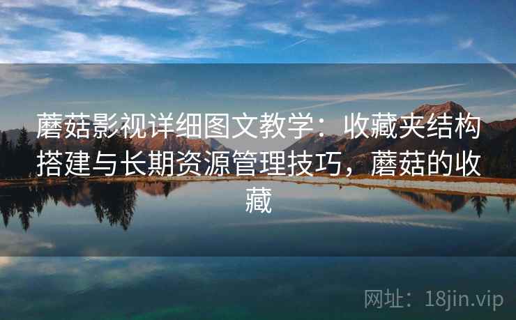 蘑菇影视详细图文教学：收藏夹结构搭建与长期资源管理技巧，蘑菇的收藏